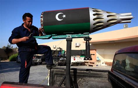 mudding gun Libya|Inside the Makeshift Weapons Workshop That Keeps Libya’s.